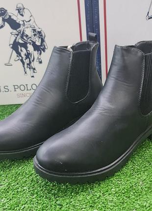 Женские черные ботильоны atmosphere 38р za10