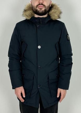 Schott army type down parka чоловіча зимова куртка парка