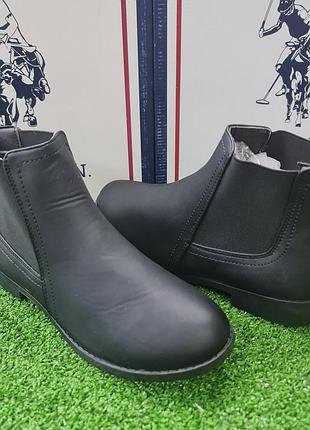 Женские черные ботильоны atmosphere  38р za11