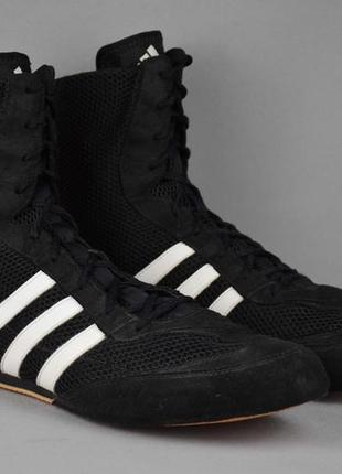 Adidas box hog 1.0 boxing обувь для бокса боксерки мужские. оригинал. 49-50 р/33 см.