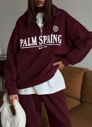 Женский спортивный костюм на флисе