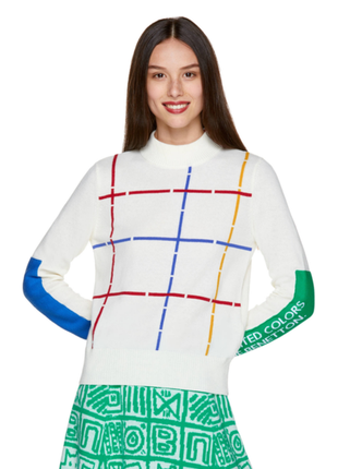 Свитер под горло с шерстью от
united colors of benetton