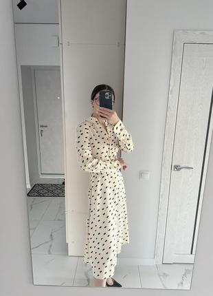 Платье миди от h&m