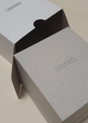 Новый часы seiko 5 automatic off white dial men's watch10 фото