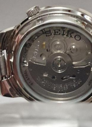 Новый часы seiko 5 automatic off white dial men's watch6 фото
