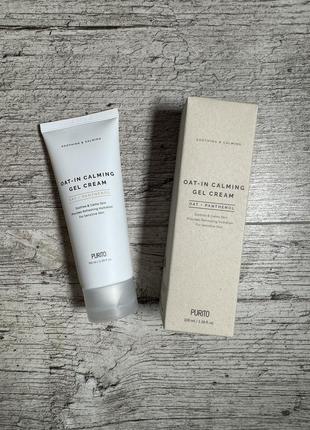 Purito заспокійливий гель-крем для обличчя з насінням вівса purito oat-in calming gel cream