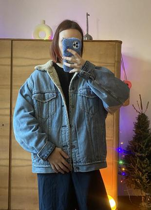 Куртка шерпа levi’s