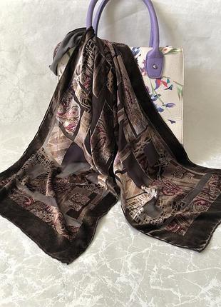 Велюровий шарф