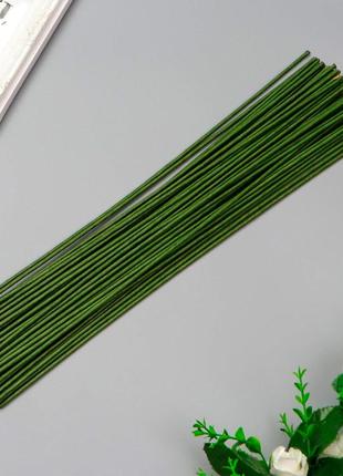 Флористическая проволока герберная 2,5 мм / 65 см / упаковка 10 шт.