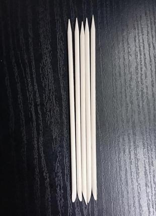 Апельсинові палички для обробки кутикули 15 см (5 шт)