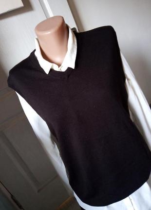 Жилет 100% вовна merino wool великий розмір