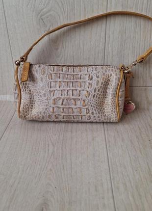 Кожаный кошелек сумка dooney & bourke