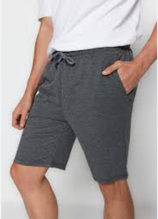 Трикотажні шорти батал розмір з начосом р.xxxl