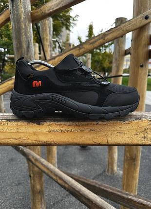 Осінні термо кросівки merrell moc evo (gore-tex)