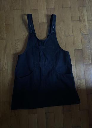 Джинсовый сарафан pull & bear
