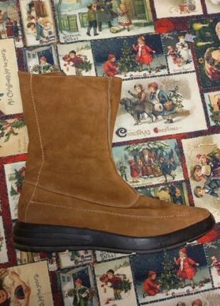 Крутые сапоги. натуральная замша