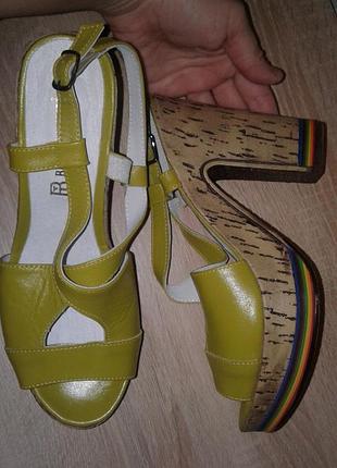 Blizzarini кожаные босоножки, натуральная кожа