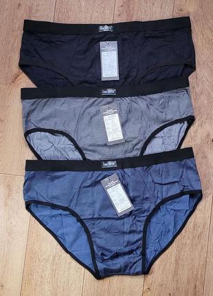 Мужские трусы батал плавки, набор 3 шт  sim&corpion,  мужское нижнее белье