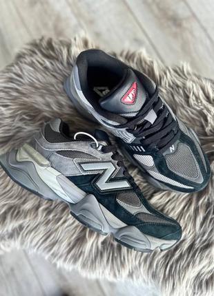 Кроссовки мужские new balance 9060 black/ grey