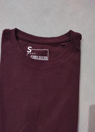 Маечка в рубчик, размер s