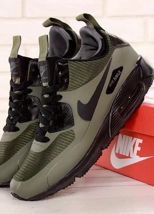 Кроссовки nike air max 90 green