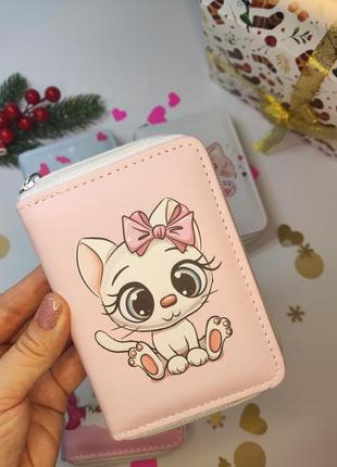 Детский кошелек с котиком
