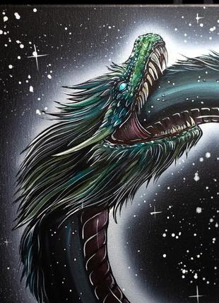 Картина акрил уроборос