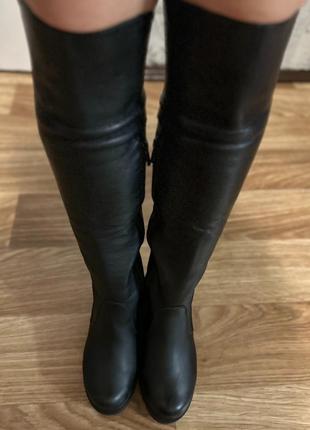 Сапоги зимові високі