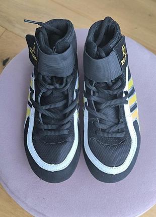 Борцовки замшевые zelart 35 р.