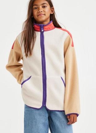 Куртка флисовая шарпа 12-14 лет h&m