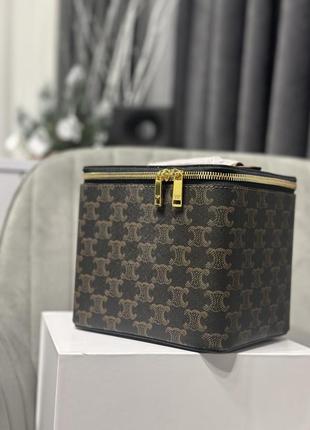 Косметичка сумка celine Scarpin селин коробка3 фото