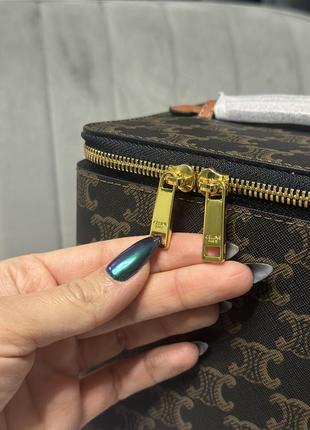 Косметичка сумка celine Scarpin селин коробка6 фото