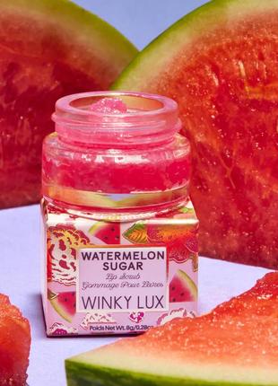 Скраб для губ winky lux watermelon sugar