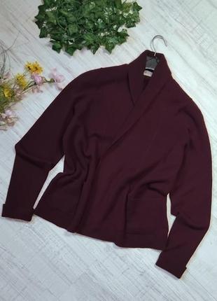 Кашемировый кардиган женский m&s кашемир 100%
