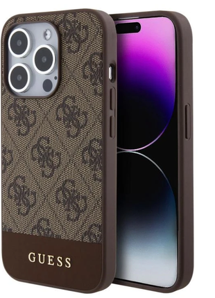 Guess slim profile pu leather case for iphone 13 pro max