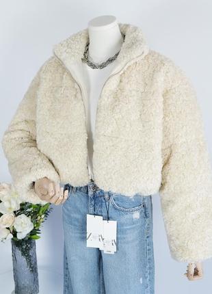 Teddy куртка zara