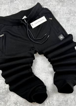 Спортивные штаны от calvinklein в черном цвете арт.100101