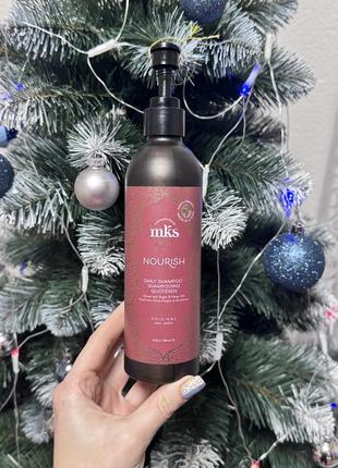Питательный шампунь для волос mks-eco nourish day shampoo original scent 296 мл