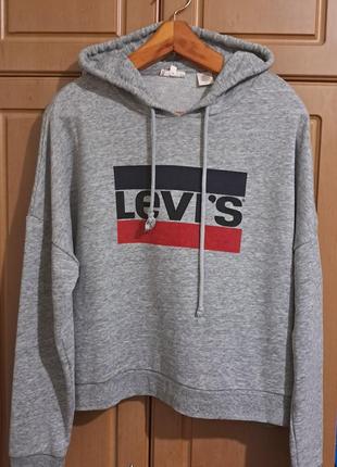 Свитшот levi's оригинал большого размера