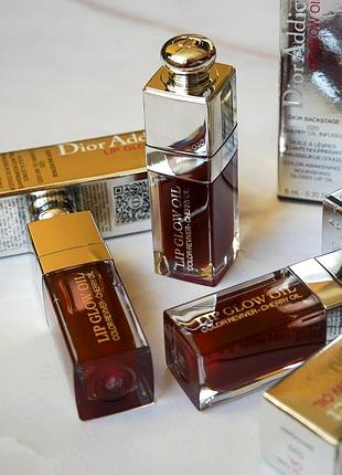 Масло для губ addict lip glow oil 020 mahogany