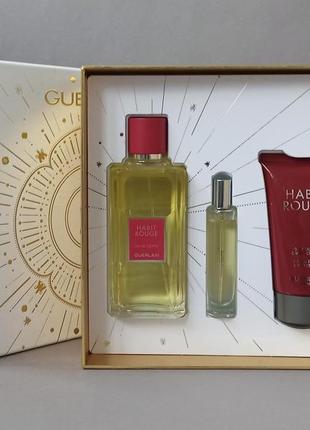 Guerlain habit rouge подарунковий набір для чоловіків (оригінал)
