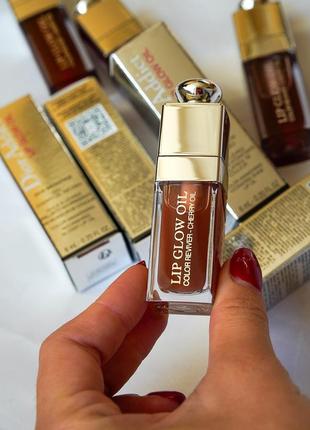 Масло для губ dior addict lip glow oil 030 bronze glow
