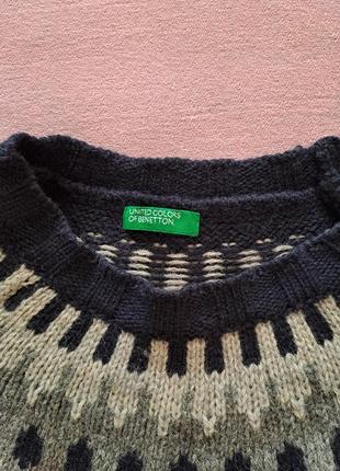 Лопапейса шерстяной свитер united colors of benetton7 фото