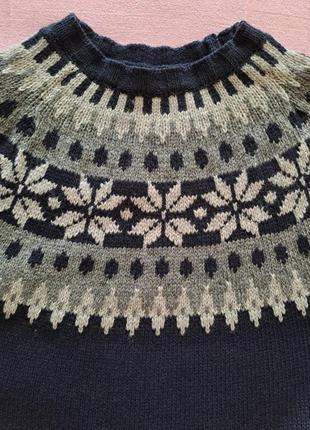 Лопапейса шерстяной свитер united colors of benetton8 фото