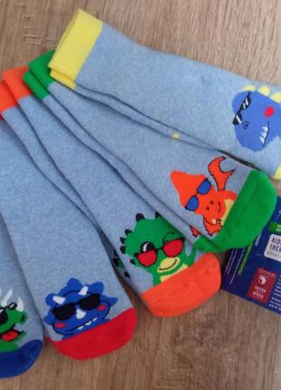 Теплые махровые носки на мальчика