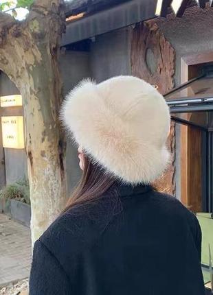 Жіноча зимова шапка / монгольська шапка