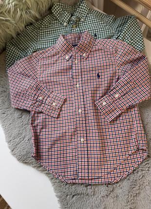 Сорочка polo ralph lauren оригінал на хлопчика 2-3 роки 98 см