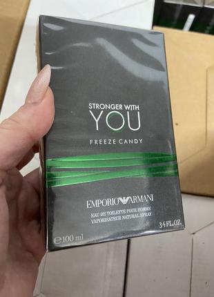 sweatsuit with logo emporio armani single jumpsuit freeze candy 100ml чоловічі парфуми
