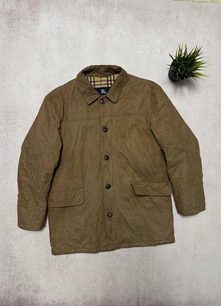 Пальто утеплене плащ куртка чоловіча burberry (оригінал)