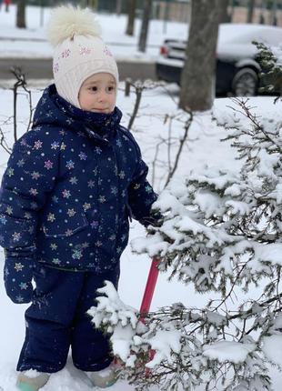 Куртка+теплые брюки на 2-4 года